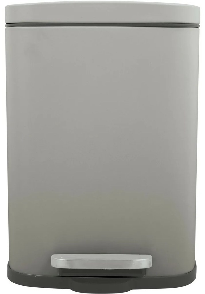 Spirella Pedálový odpadkový koš soft-close Akira12 l, matt grey-brown, 12 l