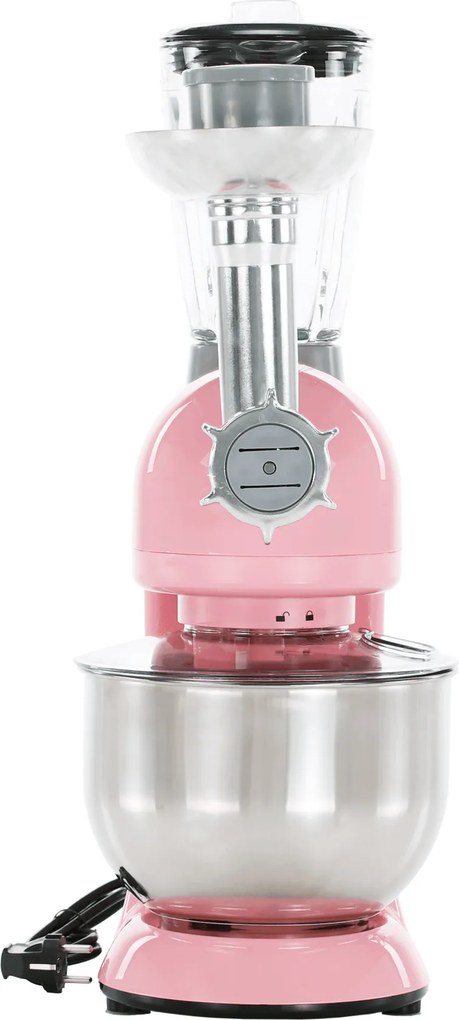 TEMPO-KONDELA KANTE, konyhai robotgép, 1800 W, 5 l, rózsaszín/króm