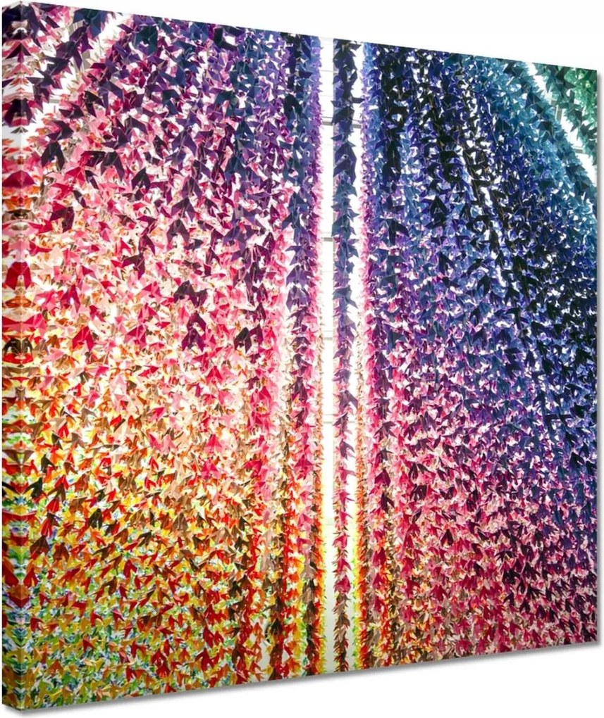 Vászonkép 30x30 Többszínű origami