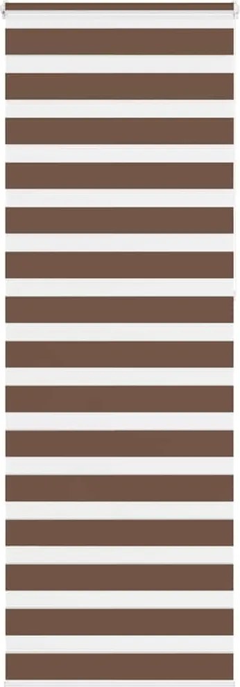 vidaXL zebrafüggönnyel barna szövetszélesség 75,9 cm poliészter