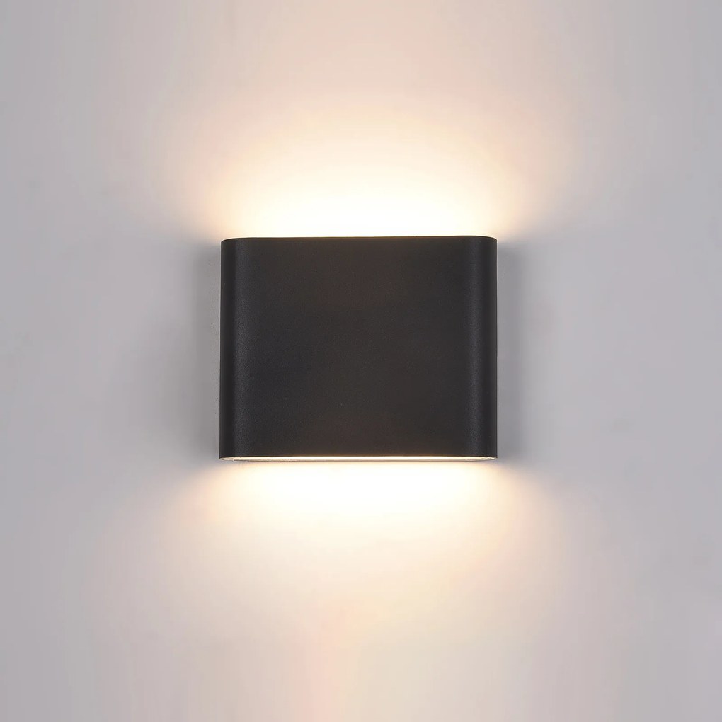 Italux Modern Kültéri LED lámpa Romano Fekete ITXPL-206B IP54
