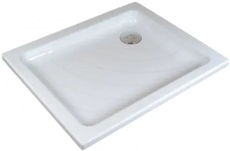 Zuhanytálca négyszögletes Ravak 90x75 cm akrilát fehér A003701220