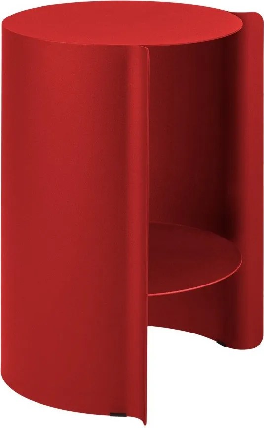 Acél kerek tárolóasztal ø 32 cm Wa – noo.ma