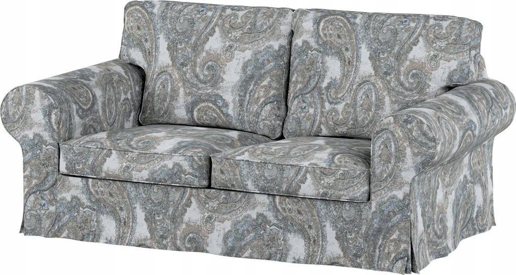 Ektorp 2 személyes kanapé huzat, összecsukható, Ikea zöld