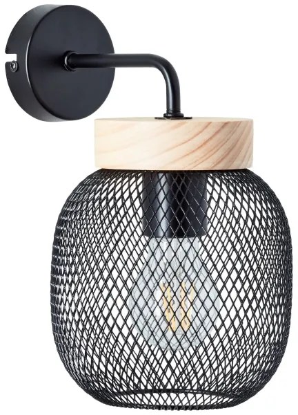 Brilliant - GIADA fali lámpa 1xE27/40W/230V fekete