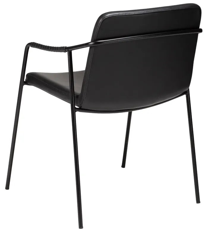 Boto fekete bőrutánzat étkezőszék - DAN-FORM Denmark