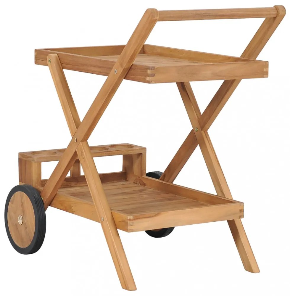 tömör tíkfa zsúrkocsi