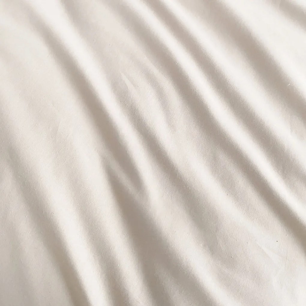Goldea pamut ágyneműhuzat garnitúra - latte 150 x 200 és 50 x 60 cm