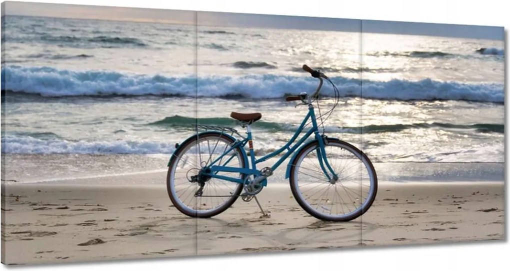 Képek 180x90 Kerékpár a tengerparton