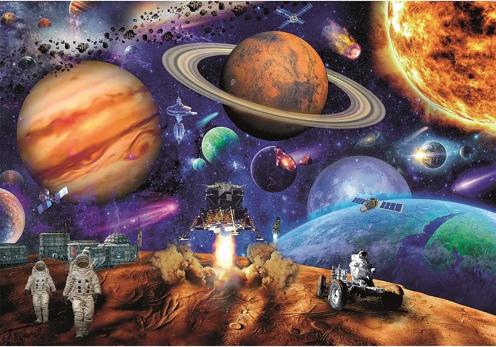 Bolygók Space Mission 300 db-os puzzle Clementoni