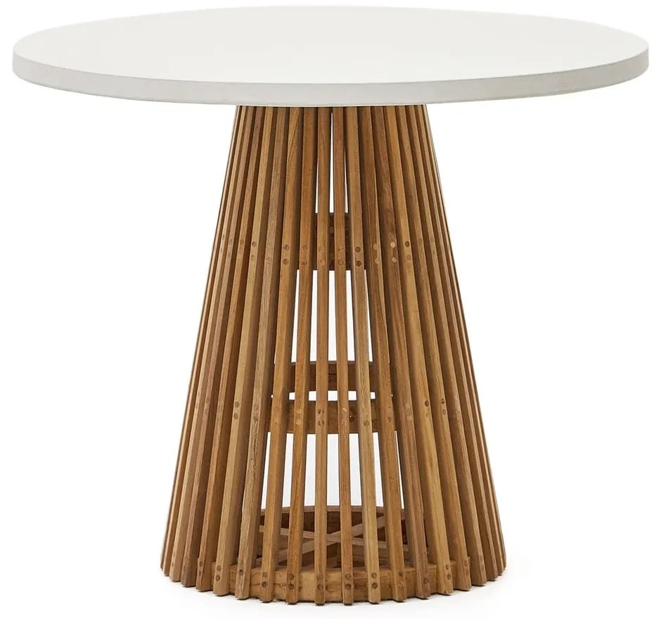 Kerek kerti étkezőasztal ø 90 cm Alcaufar – Kave Home