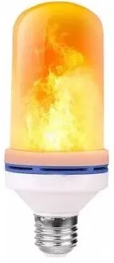 Zaparkorun LED izzó HYO-2, 5W - lángokat imitáló - orange