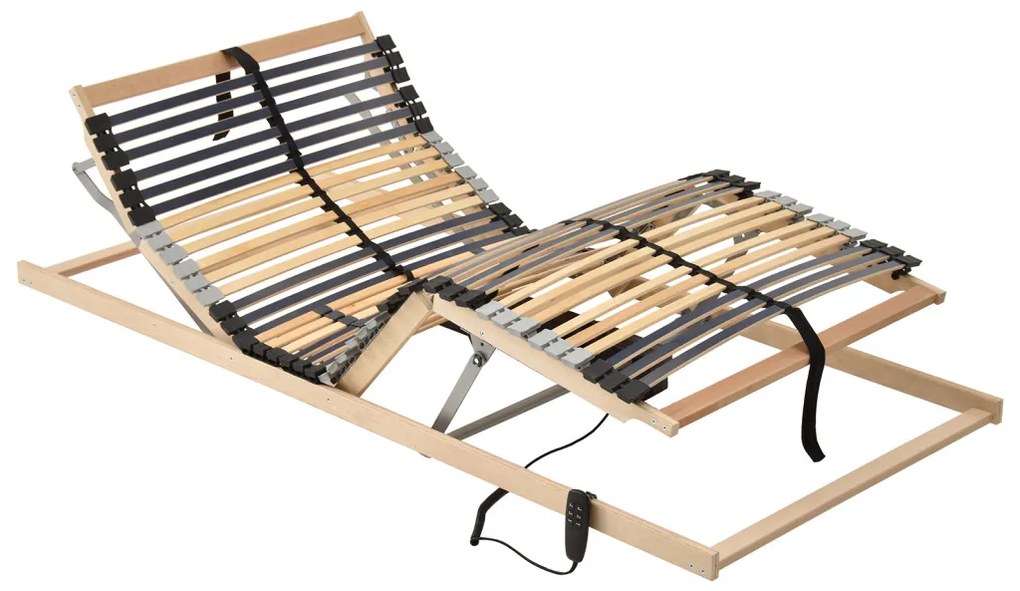 Elektromos Rácsos Ágykeret 39 Ráccsal 7 Zónával 70x190 cm