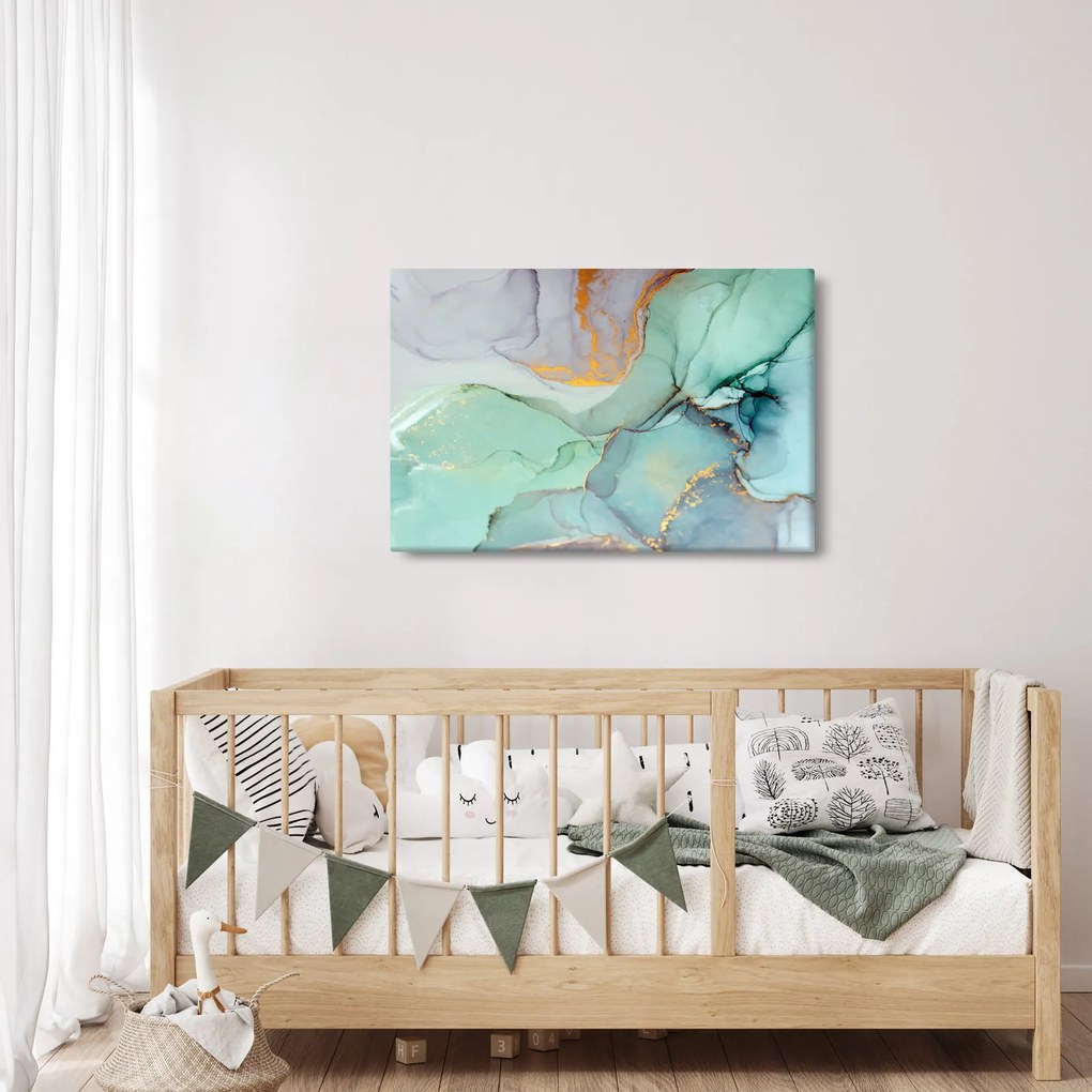 Absztrakt kép (90x60 cm)
