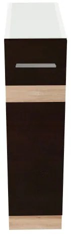 Salandra egyfiókos alsó konyhaszekrény IC 20 Dark sonoma N