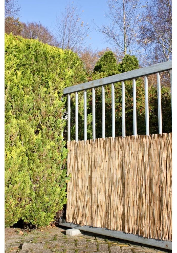 Natúr színű vesszőfonott belátásgátló erkélyre 300x100 cm – Garden Pleasure