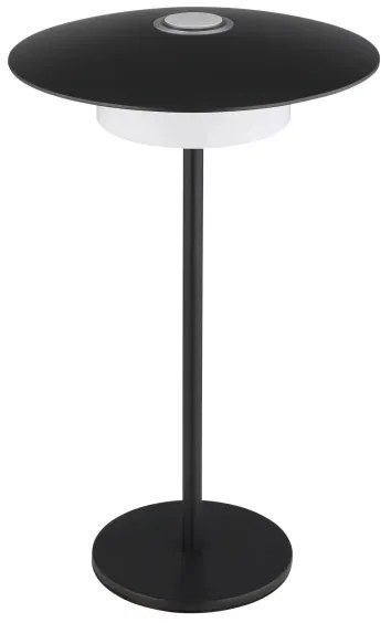 Globo 21024S-LED KYLER LED asztali lámpa érintőkapcsolóval, 3W, fekete