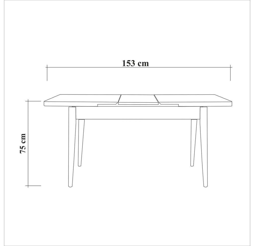 Étkező szett Dobuse 3 (atlanti fenyő + kő) (4 személy számára). 1093805