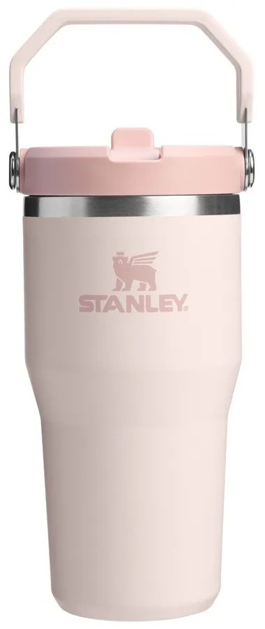 Világos rózsaszín termosz 600 ml IceFlow Flip Straw 2.0 – Stanley