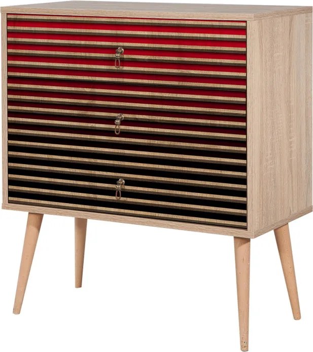 Trio komód, 80 cm – TR869VEL3433