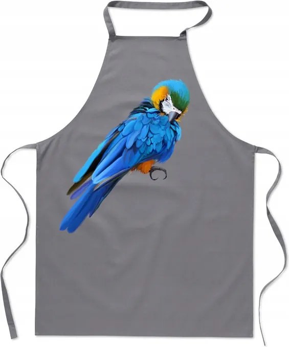 Konyhai Kötény Papagáj Divatos Nyomott Mintás Ajándék