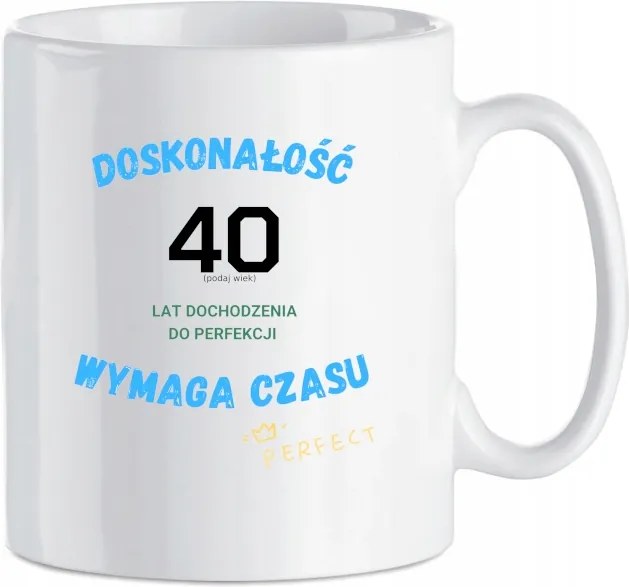 Bögre Ajándék Kor+Tökéletesség 330 ml