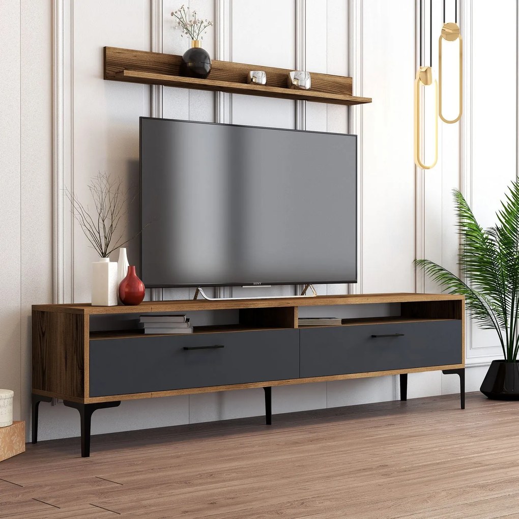 TV szekrény Istanbul - Diós, Antracit