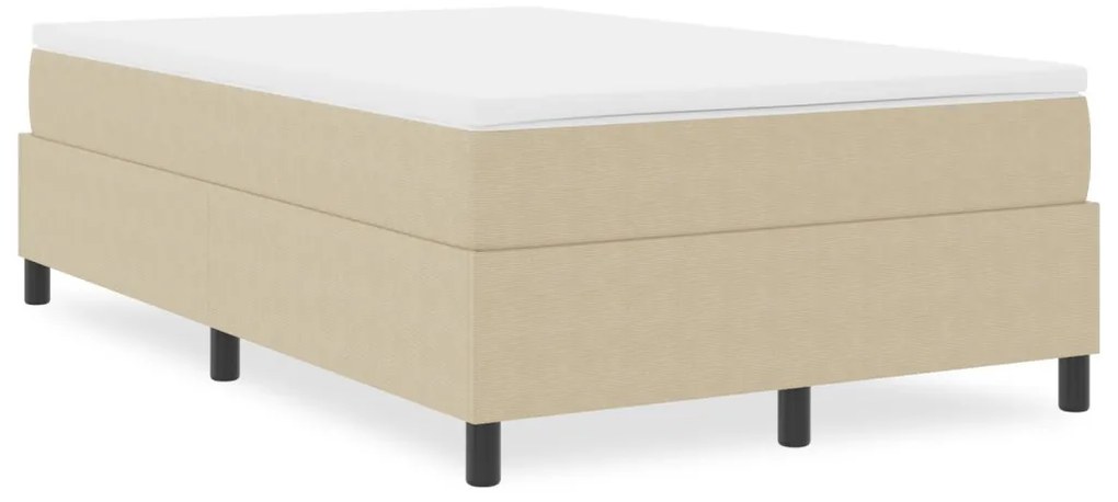 Boxspring Ágy Világos Zöld Szürke Kis Dupla Corduroy Szövet