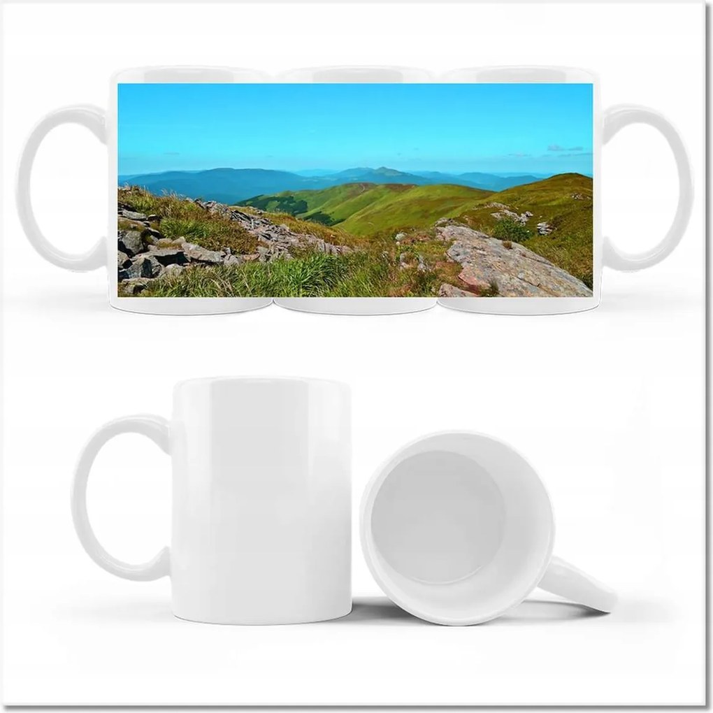 Bieszczady mintás bögre