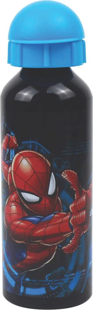 Pókember Dark alumínium kulacs ivókupakkal 520 ml