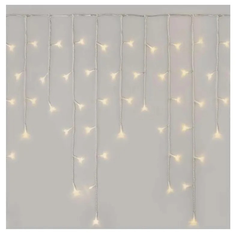 LED Karácsonyi kültéri lánc 300xLED/8 mód 10m IP44 meleg fehér + távirányító