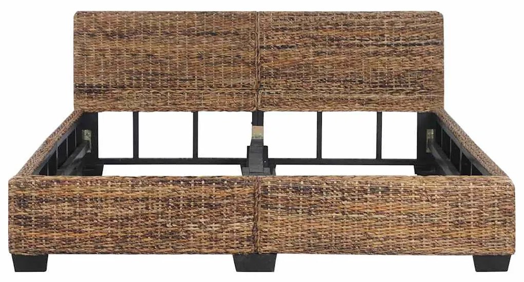 természetes rattan ágykeret 160 x 200 cm