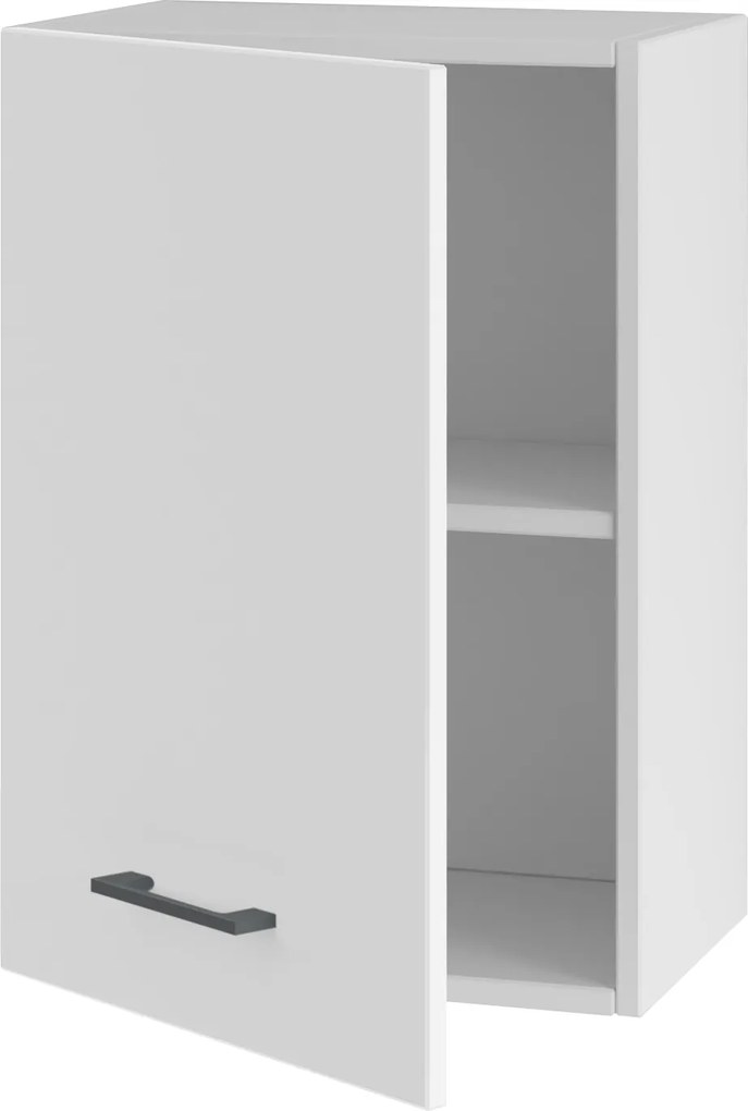 Konyhaszekrény Akasztós Felső Ajtóval Fehér Matt 40 cm-es Szetthez