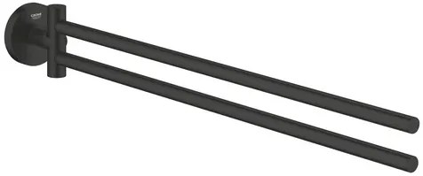 Törülközőtartó GROHE Essentials fekete matt 1024672430