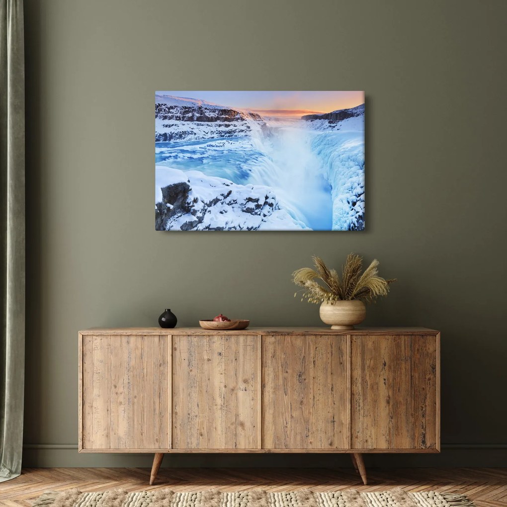 Kép - Hideg vízesések (90x60 cm)