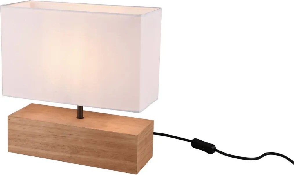 Trio WOODY R50181030 Asztali lámpa 1x60w/e27 ip20