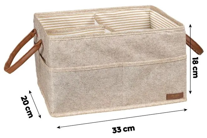 Textil játéktároló doboz – Mioli Decor
