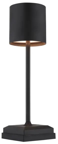 Globo 58487B - LED érintésvezérelt tölthető asztali lámpa DIXON 1,5W/5V 2200 mAh fekete