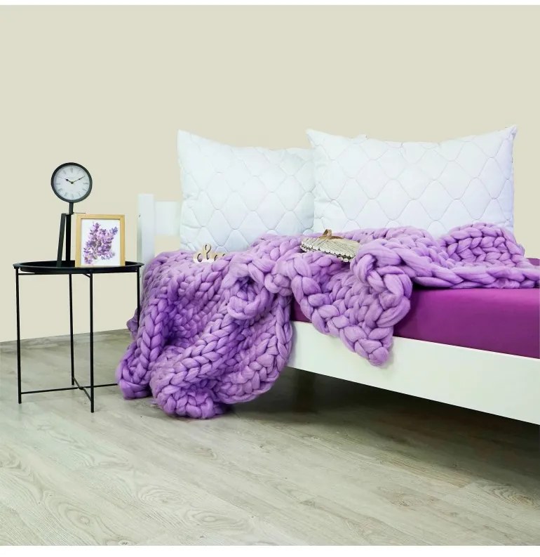 EMI Antiallergén párna levendulás huzattal 50x70 cm, Párna 50x70 cm