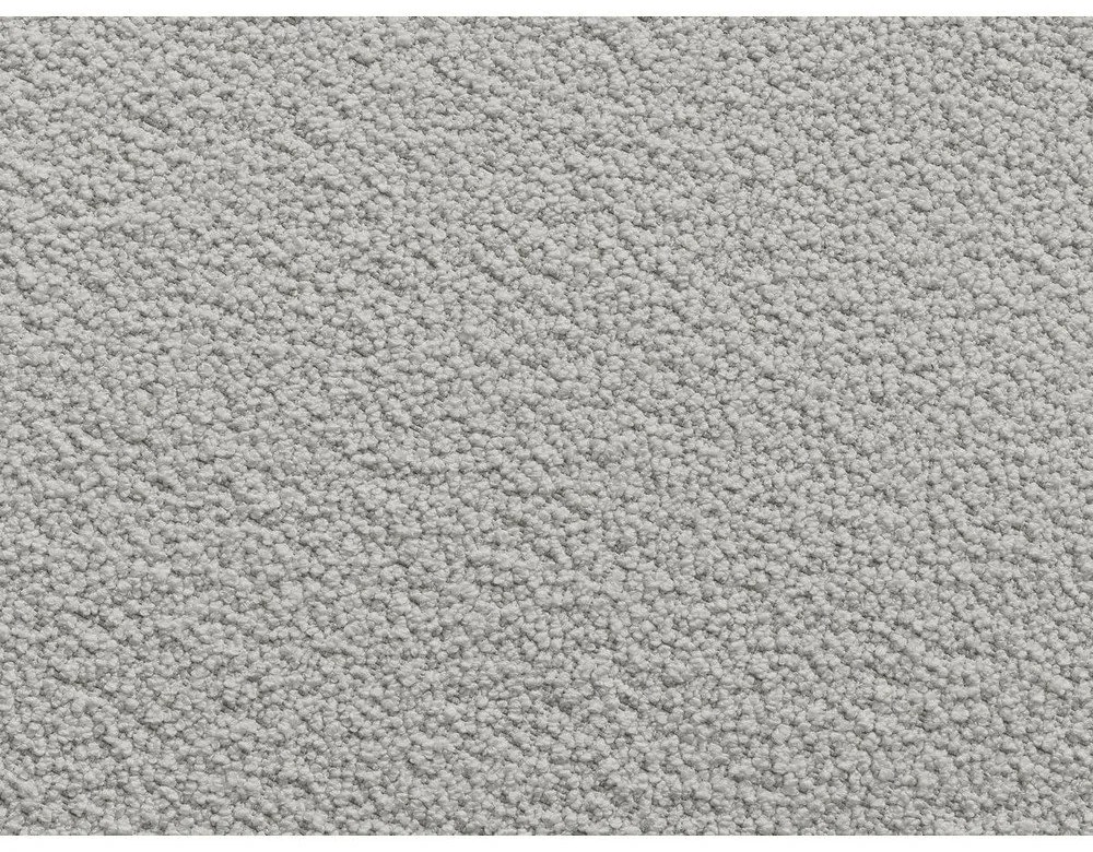 Világosszürke buklé sarokkanapé (bal oldali-heverő résszel) Leonore – Bobochic Paris