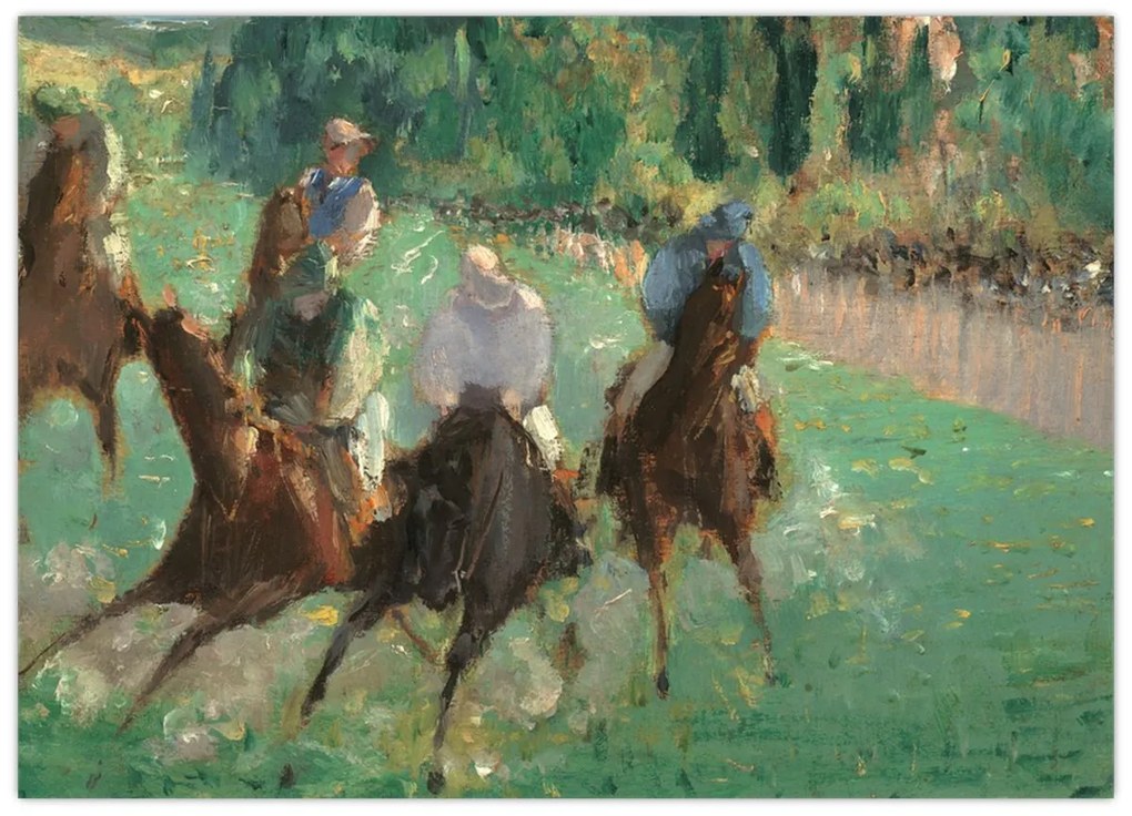 Kép - Edouard Manet, At the Races, reprodukciók (70x50 cm)