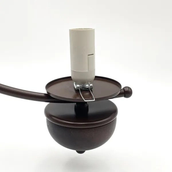 Brilagi - LED Csillár láncon COTTAGE 3xE14/40W/230V tölgy/barna