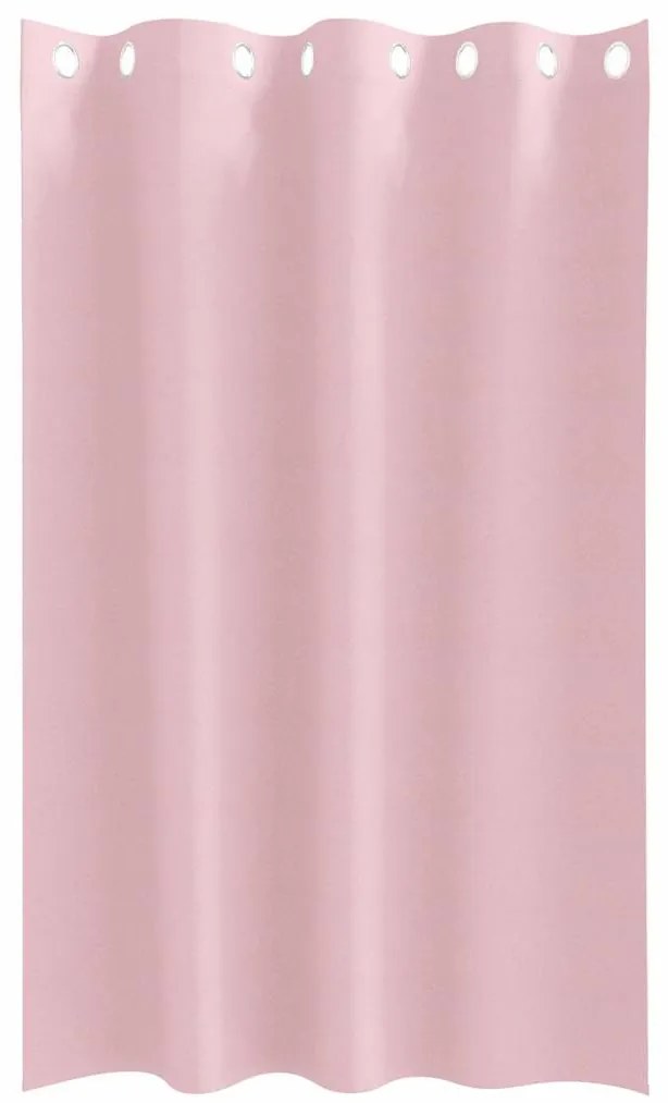 Függönyök 2 pcs Baba rózsaszín 175x140cm Poliészter