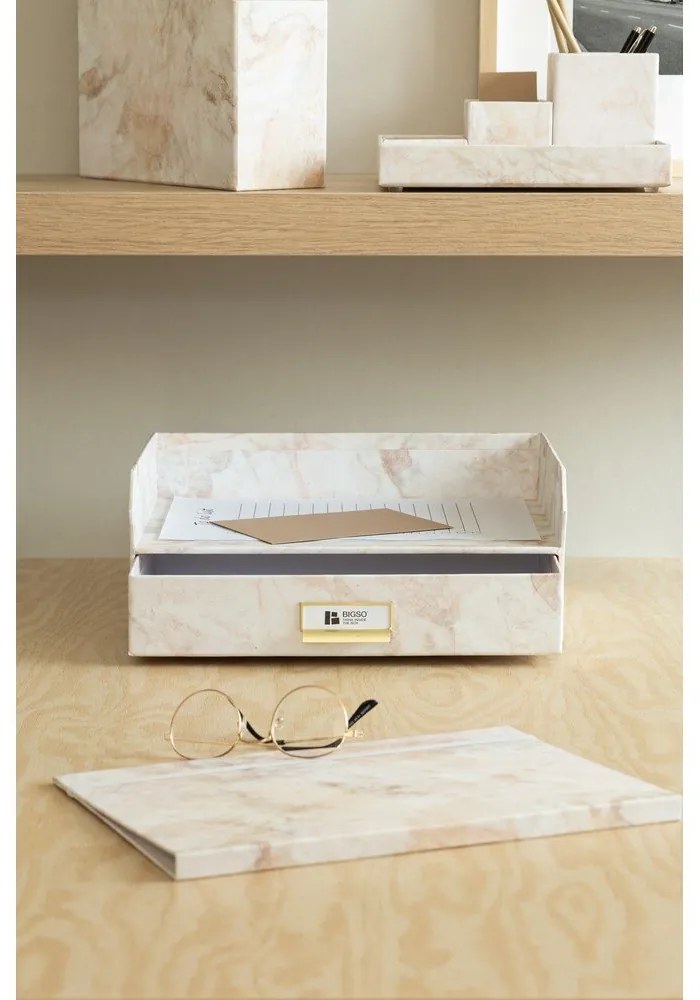 Karton fiókos rendszerező dokumentumokhoz Walter Paper Laminate – Bigso