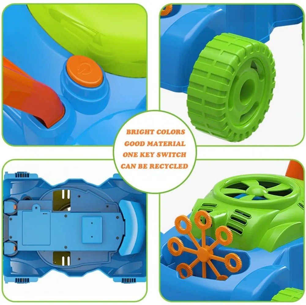 Lydaz Super Bubble Mower Buborék Fújó Játék Fűnyíró