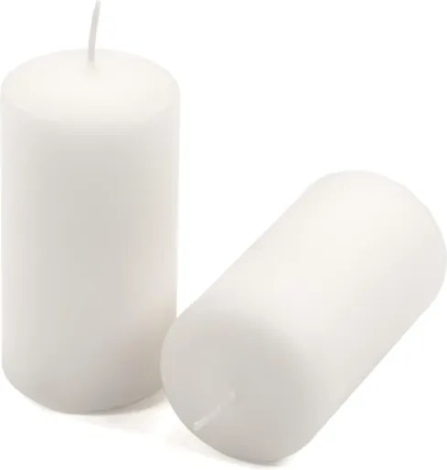 Gyertyakészlet 8 db magasság  10 cm fehér