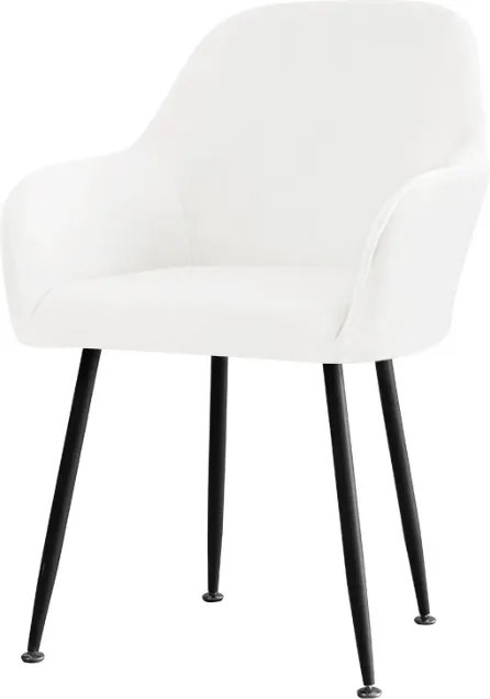 Székhuzat – Bársonyos, Rugalmas, 2 db-os szett – Fehér