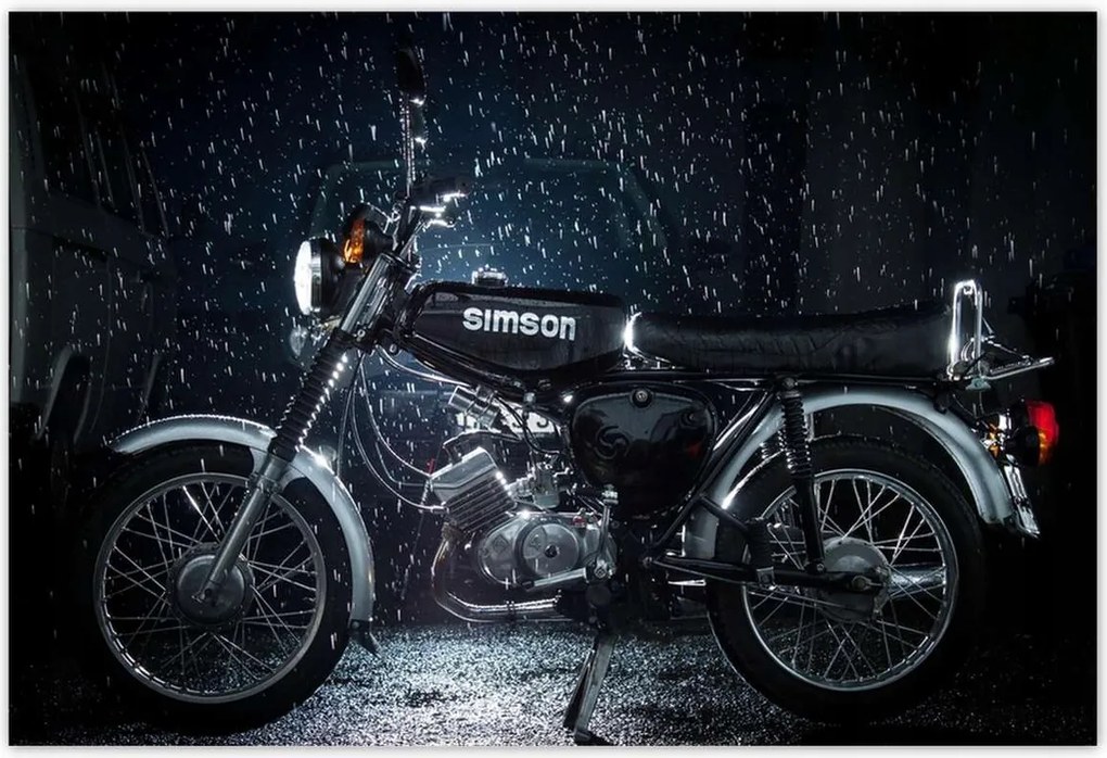 Fotótapéták 200x135 Fekete Simson