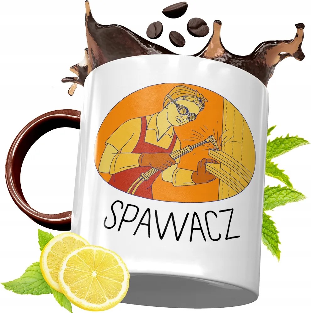 Bordó Bögre Hegesztőnek Születésnapi Ajándék fényképes nyomtatással