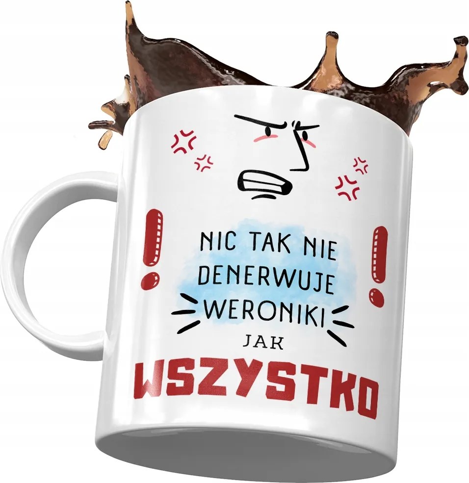 Bögre Veronika Feleség Nővérek Barátnők Ajándék Nyomtatott Fotóval